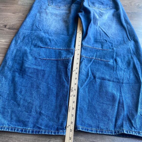 Jnco Men's Navy and Blue Jeans - Picture 5 of 7